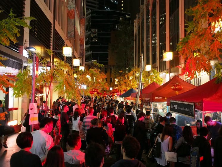 A view of China Town Market in Sydney